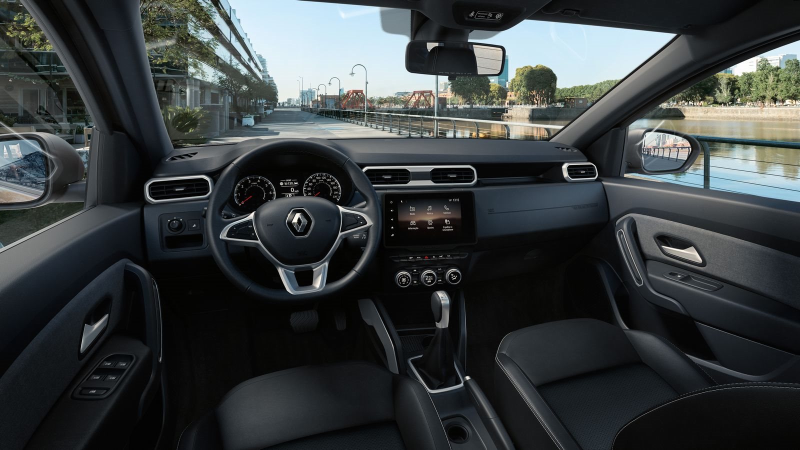 RENAULT DUSTER RECEBE NOVA CENTRAL MULTIMÍDIA DISPLAY LINK WIRELESS, foto 1