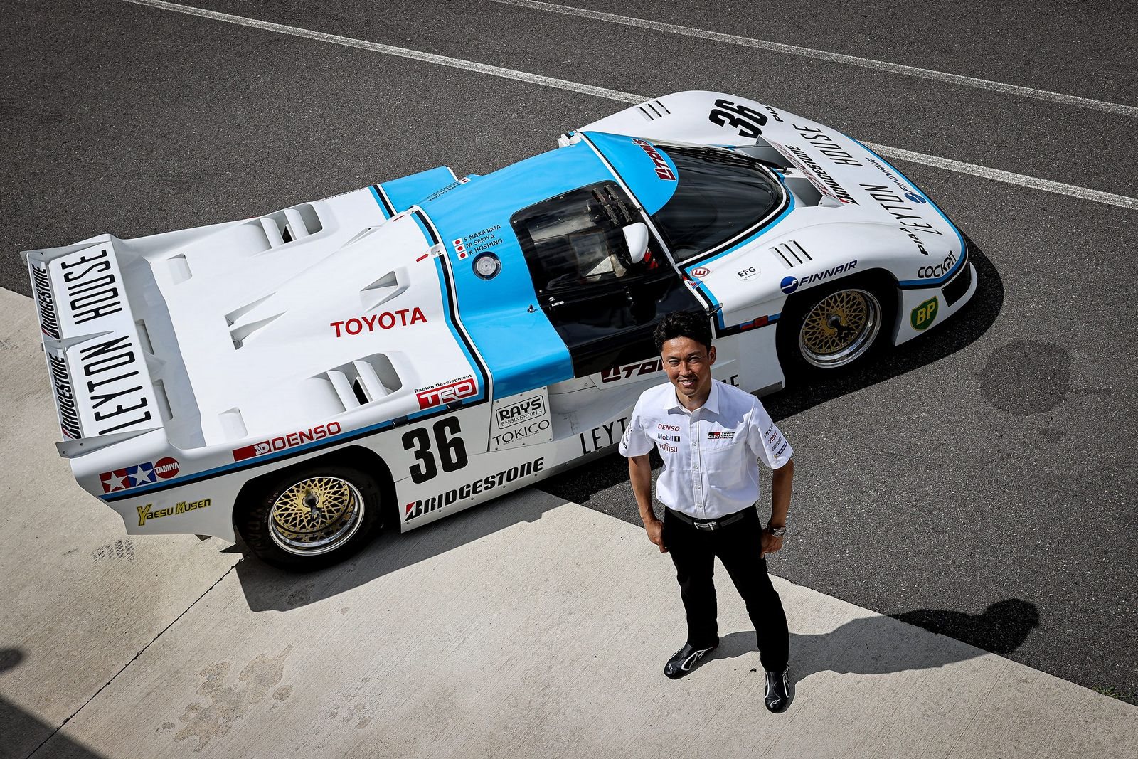 LE MANS CLASSIC: KAZUKI NAKAJIMA E O TOYOTA TOM’S 85C COM O QUAL SEU PAI PARTICIPOU NAS 24 HORAS DE LE MANS EM 1985, foto 2