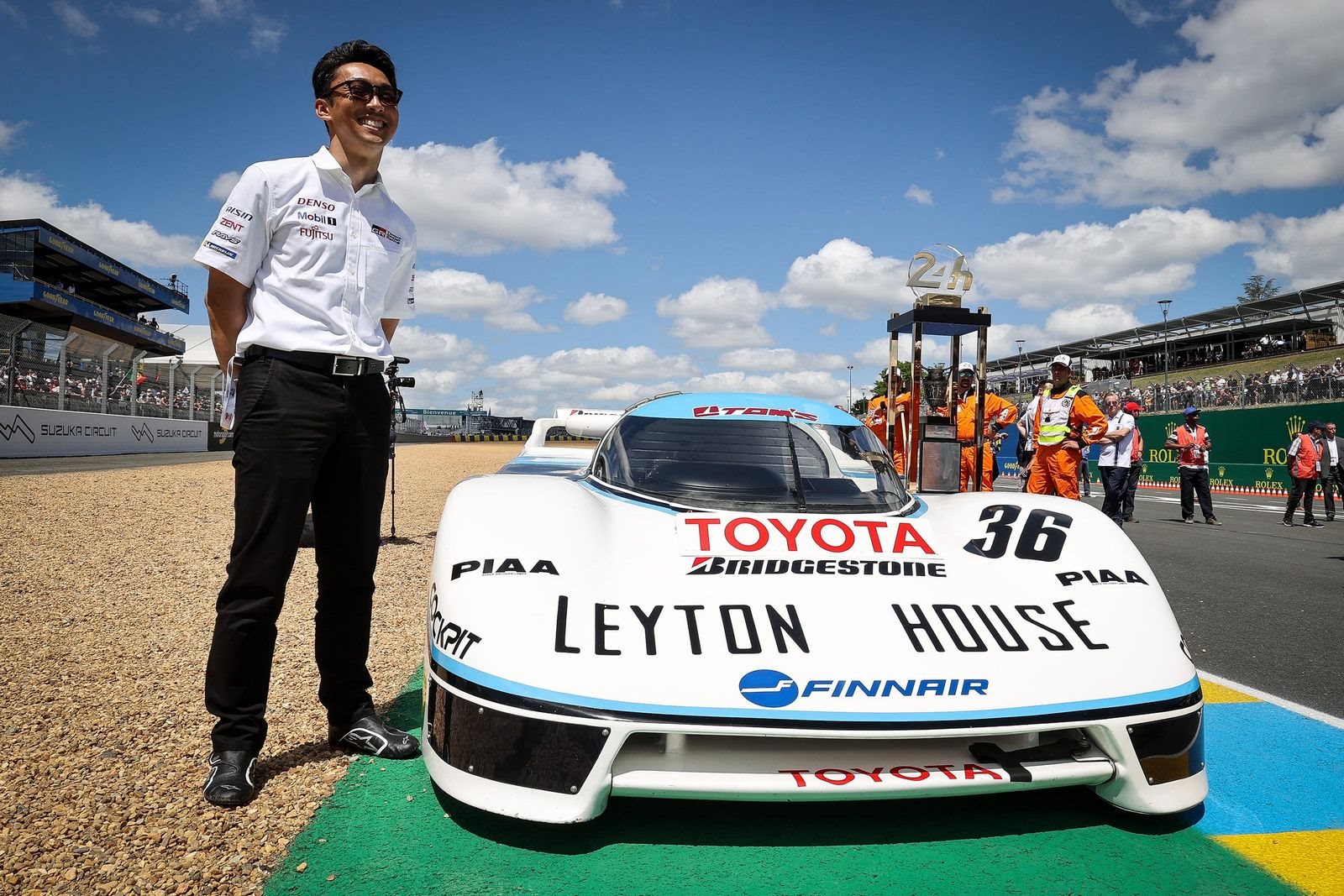 LE MANS CLASSIC: KAZUKI NAKAJIMA E O TOYOTA TOM’S 85C COM O QUAL SEU PAI PARTICIPOU NAS 24 HORAS DE LE MANS EM 1985, foto 4