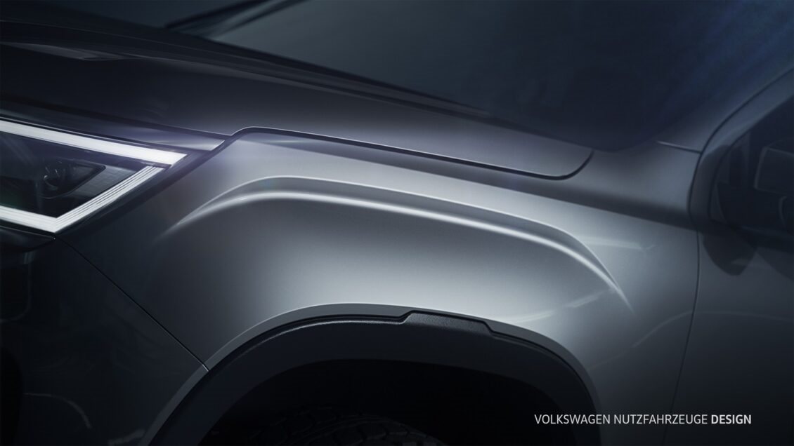 ÚLTIMO ADIANTAMENTO DA VOLKSWAGEN AMAROK A POUCOS DIAS DE SUA APRESENTAÇÃO, foto 1