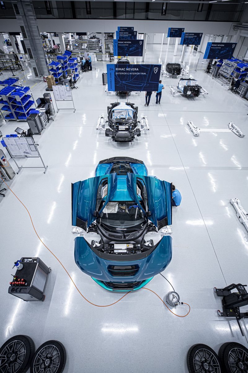 PRIMEIRO RIMAC NEVERA ESTÁ PRONTO PARA AS RUAS, foto 10