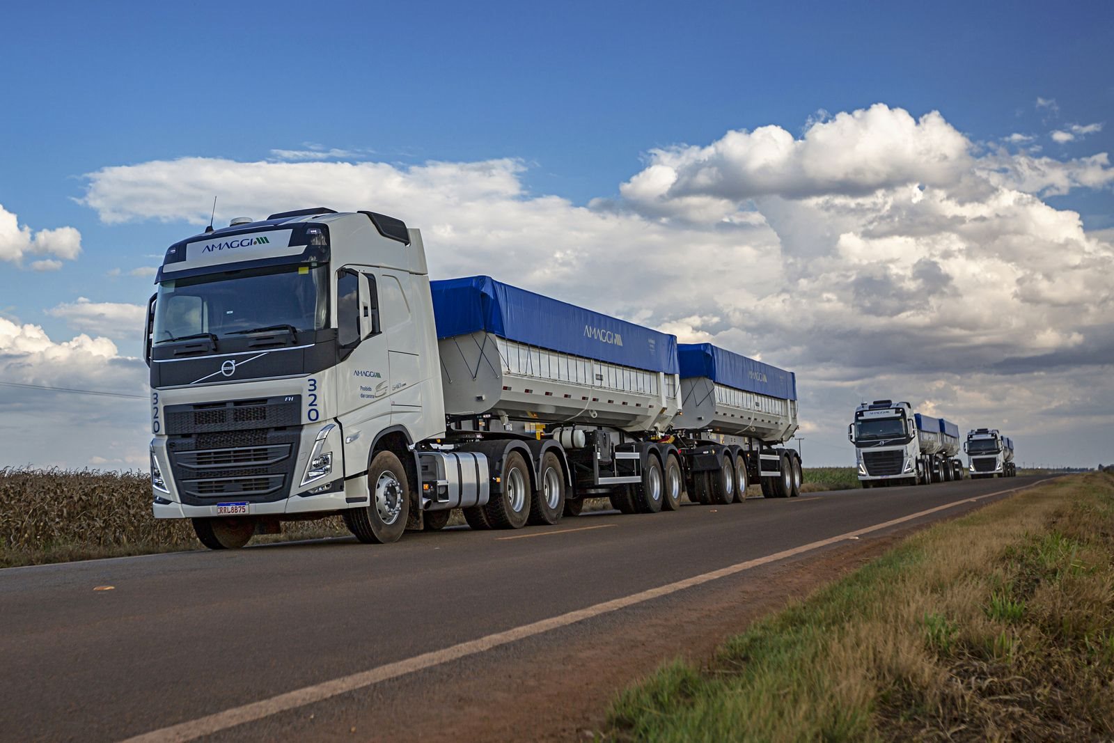 AMAGGI ADQUIRE 440 CAMINHÕES VOLVO PARA O TRANSPORTE DE PRODUTOS AGRÍCOLAS PARA EXPORTAÇÃO, foto 6