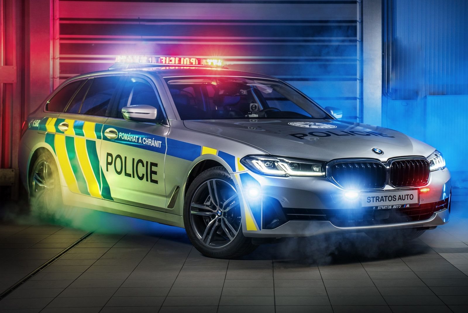 POLÍCIA DA REPÚBLICA CHECA INCORPORA UM BMW 540i xDRIVE TOURING À SUA FROTA, foto 1