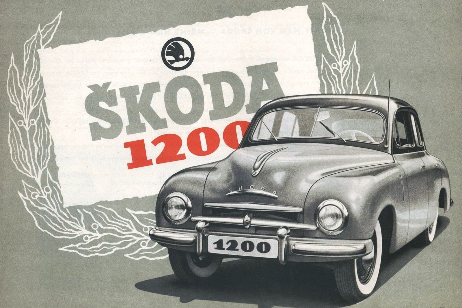 70 ANOS DO SKODA 1200: COM UMA CARROCERIA DE AÇO APERFEIÇOADA NO TÚNEL DE VENTO, foto 1