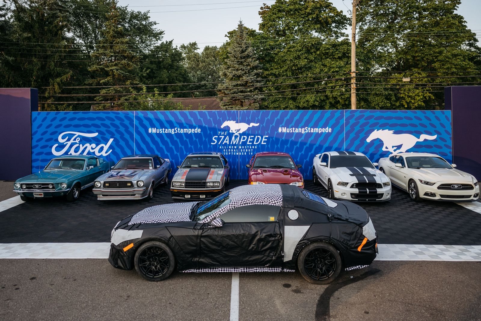 FORD ANUNCIA A ESTREIA GLOBAL DO NOVO MUSTANG DE SÉTIMA GERAÇÃO EM 14 DE SETEMBRO, foto 1