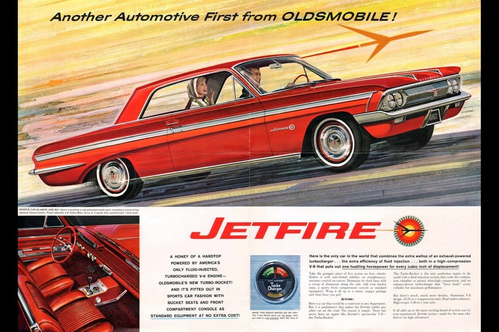 OLDSMOBILE JETFIRE ROCKET: O PRIMEIRO CARRO TURBO DE PRODUÇÃO, foto 3
