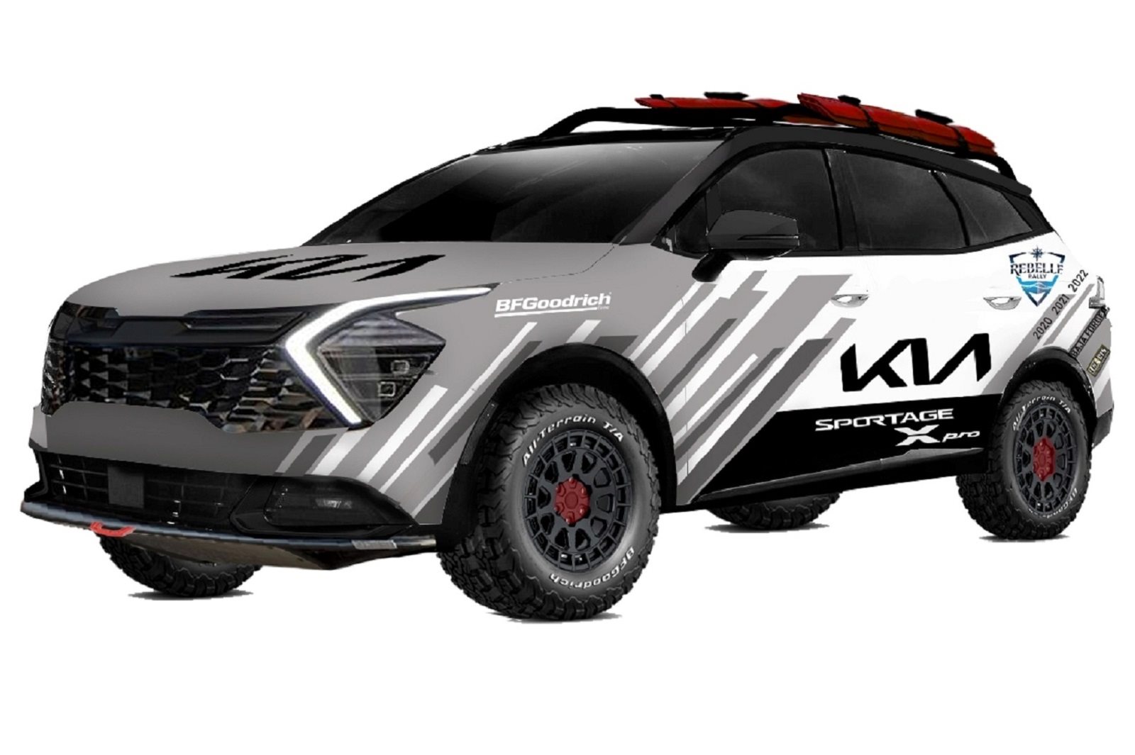 KIA SPORTAGE X-PRO: SURGE O PRIMEIRO TEASER DO MODELO QUE COMPETIRÁ NO REBELLE RALLY, foto 1