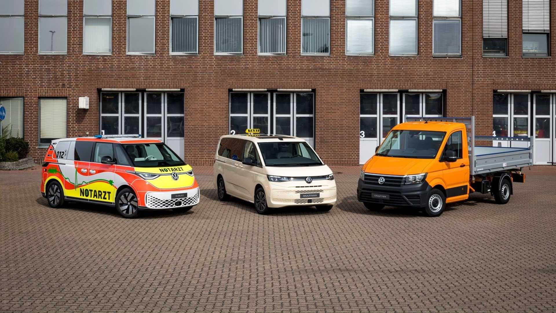 VOLKSWAGEN ID. BUZZ SE CONVERTE EM UM ESTILOSO VEÍCULO ELÉTRICO DE EMERGÊNCIA EM HANOVER, foto 1