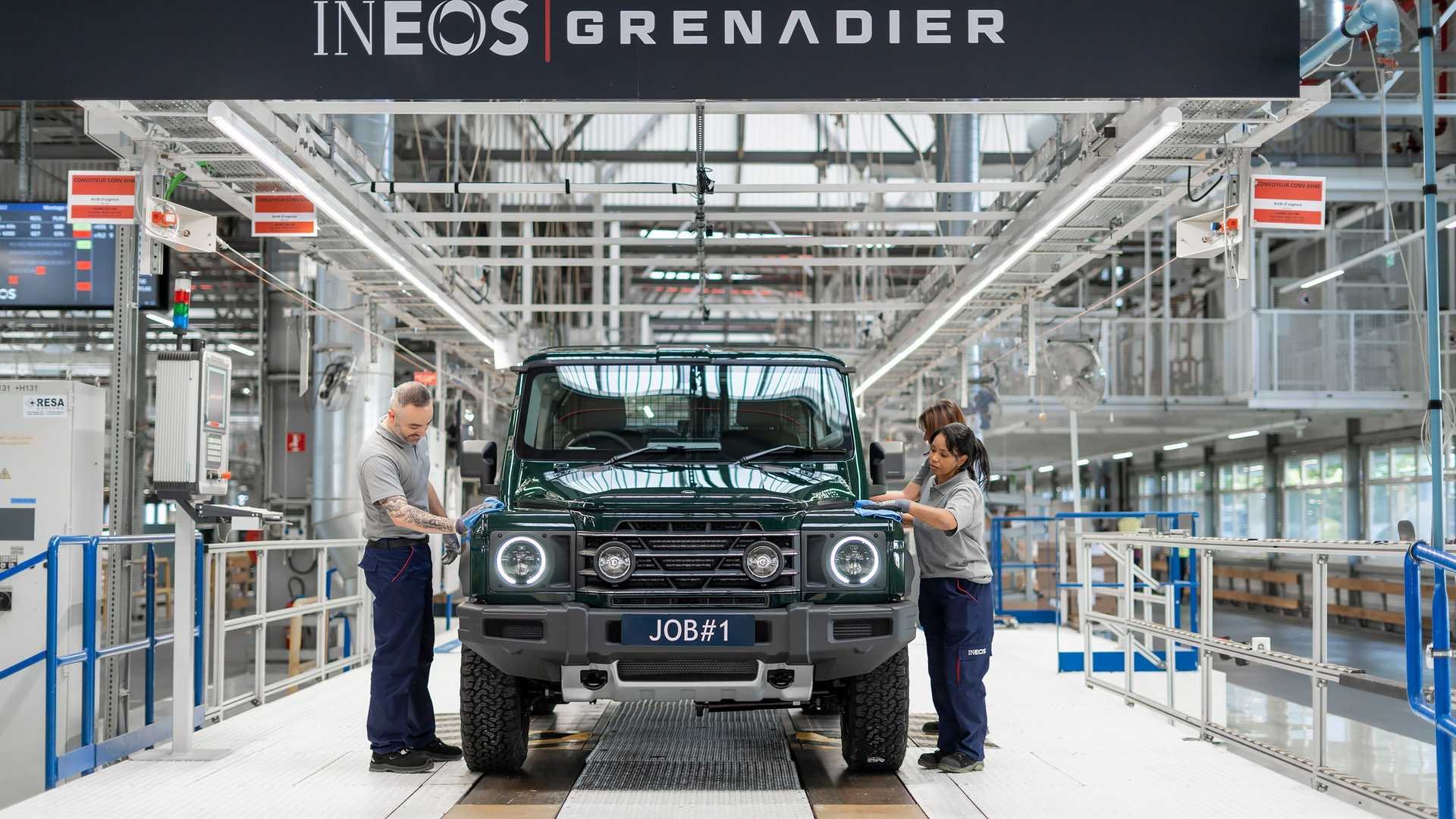 INEOS GRENADIER JÁ ESTÁ SENDO PRODUZIDO NA FRANÇA, foto 2