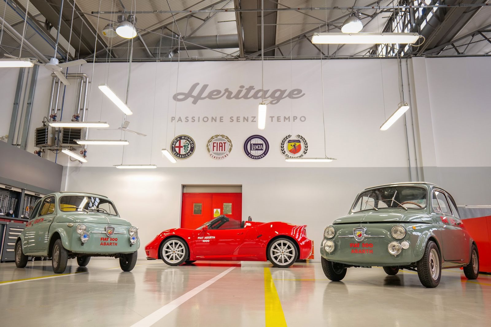 STELLANTIS HERITAGE REVELA O ABARTH CLASSICHE 500 RECORD MONZA ‘58 NO ‘MILANO AUTOCLASSICA’, foto 1