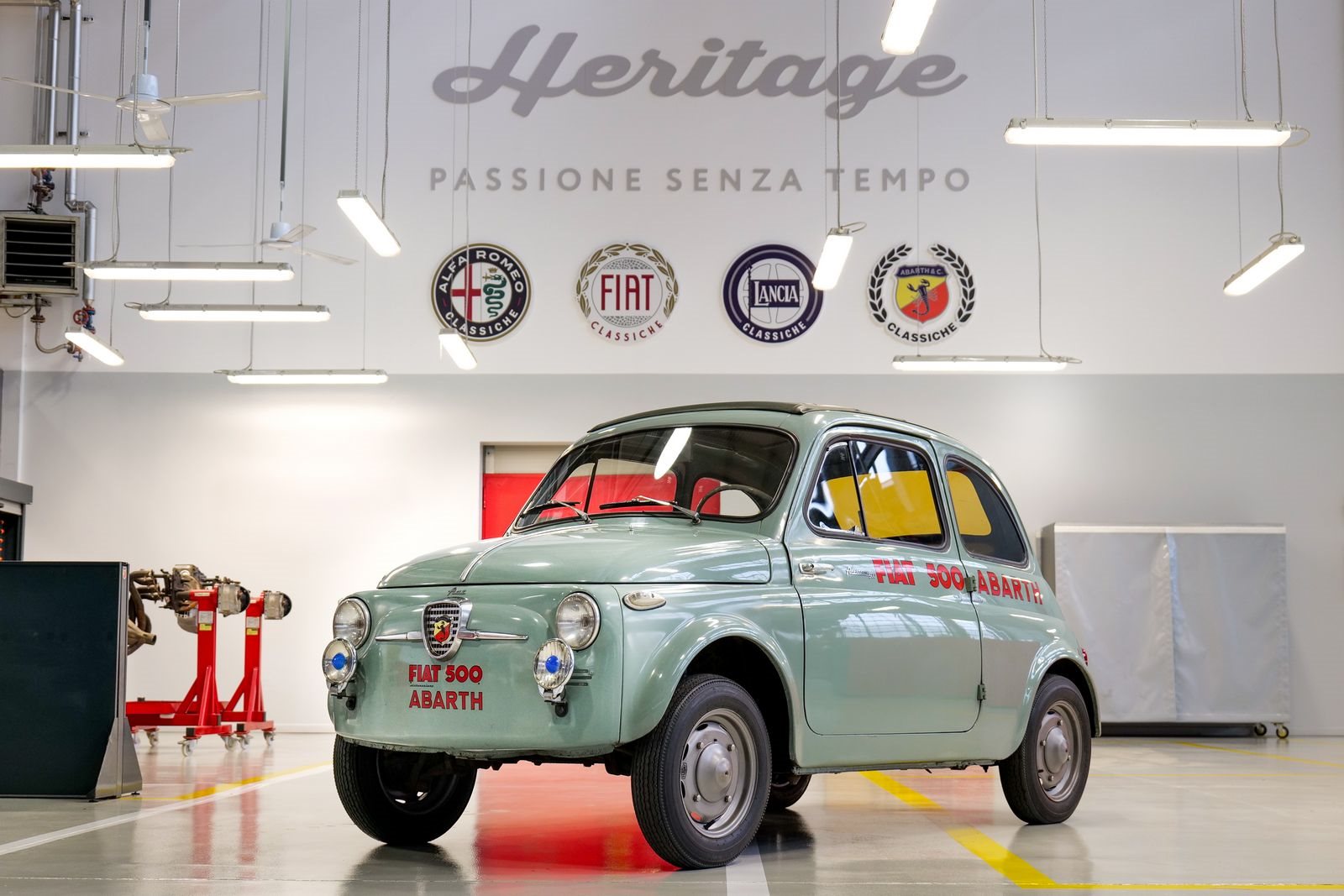STELLANTIS HERITAGE REVELA O ABARTH CLASSICHE 500 RECORD MONZA ‘58 NO ‘MILANO AUTOCLASSICA’, foto 7