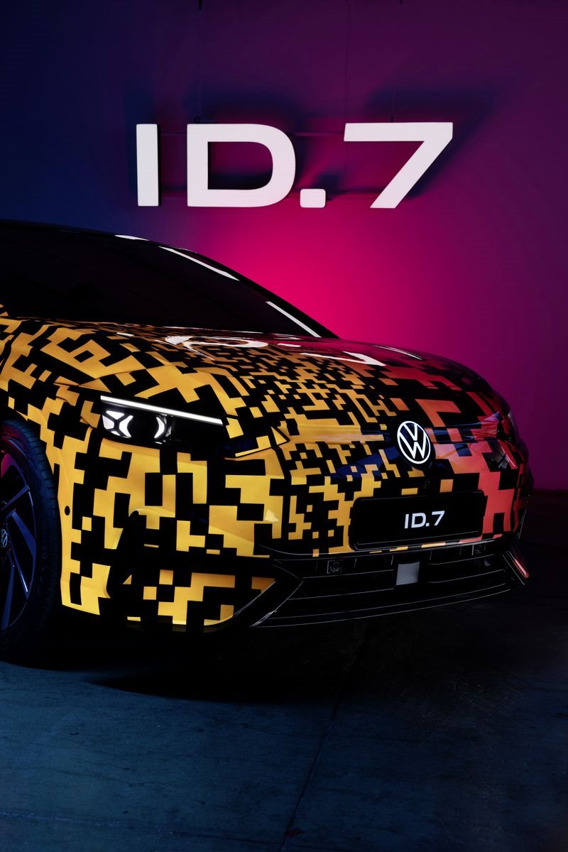 RUMO À ESTREIA MUNDIAL: PRIMEIRA APARIÇÃO DO NOVO SEDAN ID.7 COM CAMUFLAGEM DIGITAL, foto 14