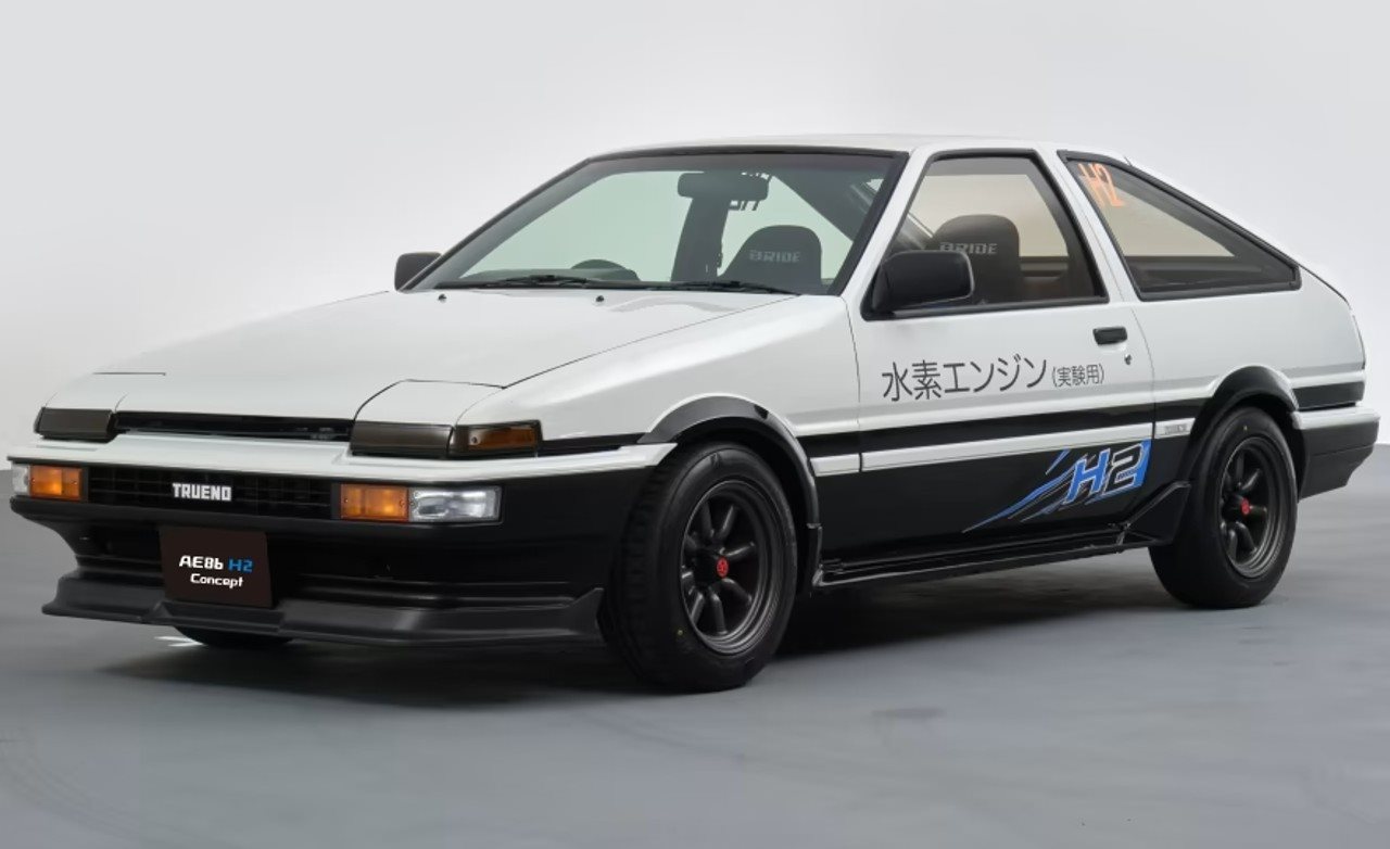 O CLÁSSICO TOYOTA COROLLA AE86 RECEBE UM MOTOR ELÉTRICO E OUTRO A HIDROGÊNIO, foto 1