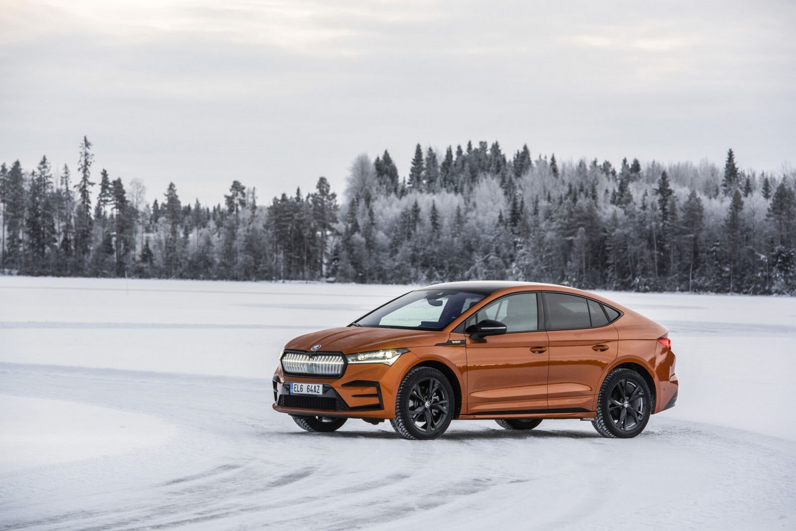 TESTE DOS MODELOS 4X4 DA SKODA SOBRE GELO E NEVE DA SUÉCIA, foto 5