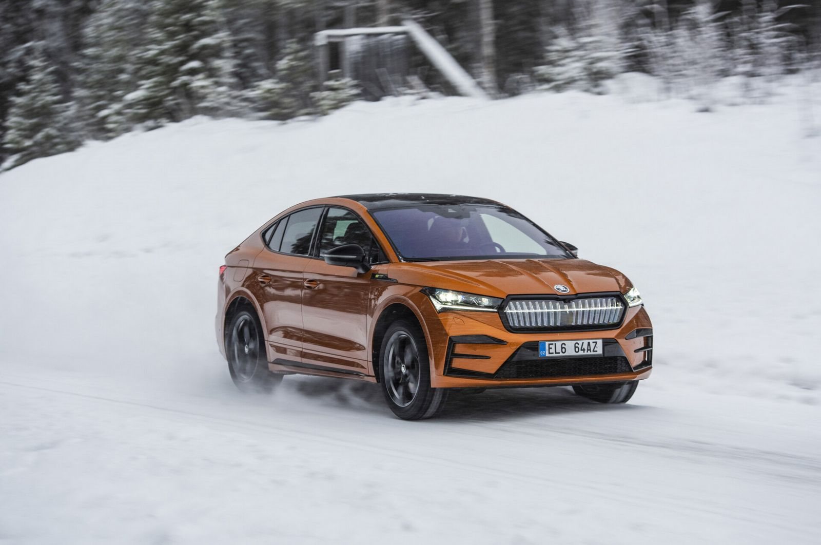 TESTE DOS MODELOS 4X4 DA SKODA SOBRE GELO E NEVE DA SUÉCIA, foto 6