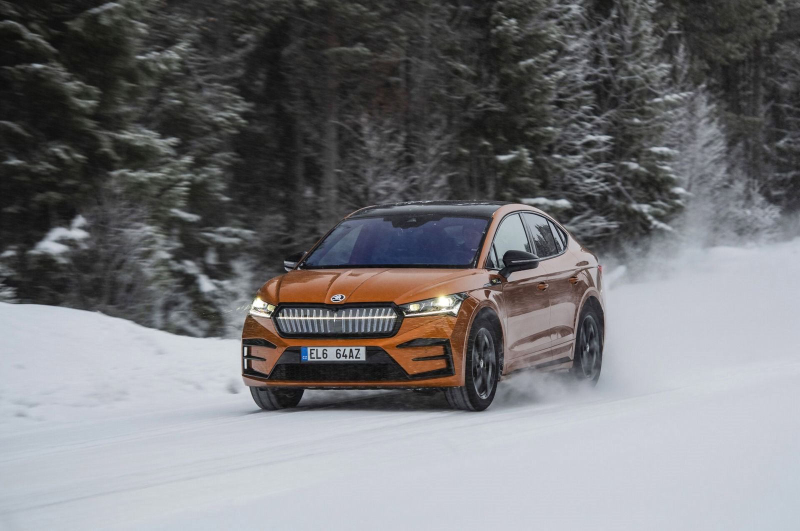 TESTE DOS MODELOS 4X4 DA SKODA SOBRE GELO E NEVE DA SUÉCIA, foto 7