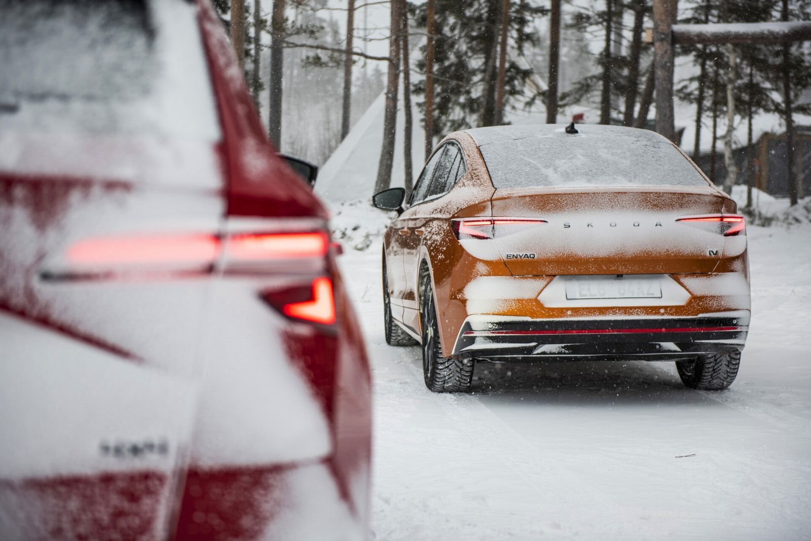 TESTE DOS MODELOS 4X4 DA SKODA SOBRE GELO E NEVE DA SUÉCIA, foto 8