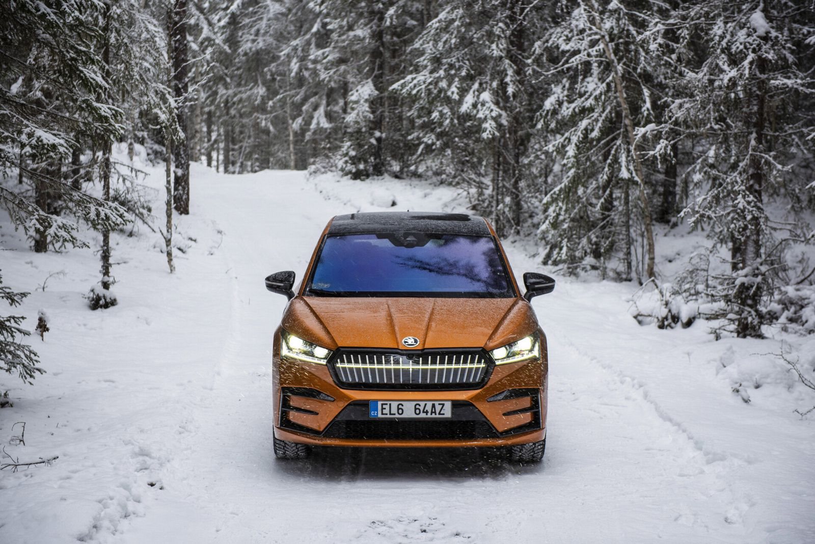 TESTE DOS MODELOS 4X4 DA SKODA SOBRE GELO E NEVE DA SUÉCIA, foto 9