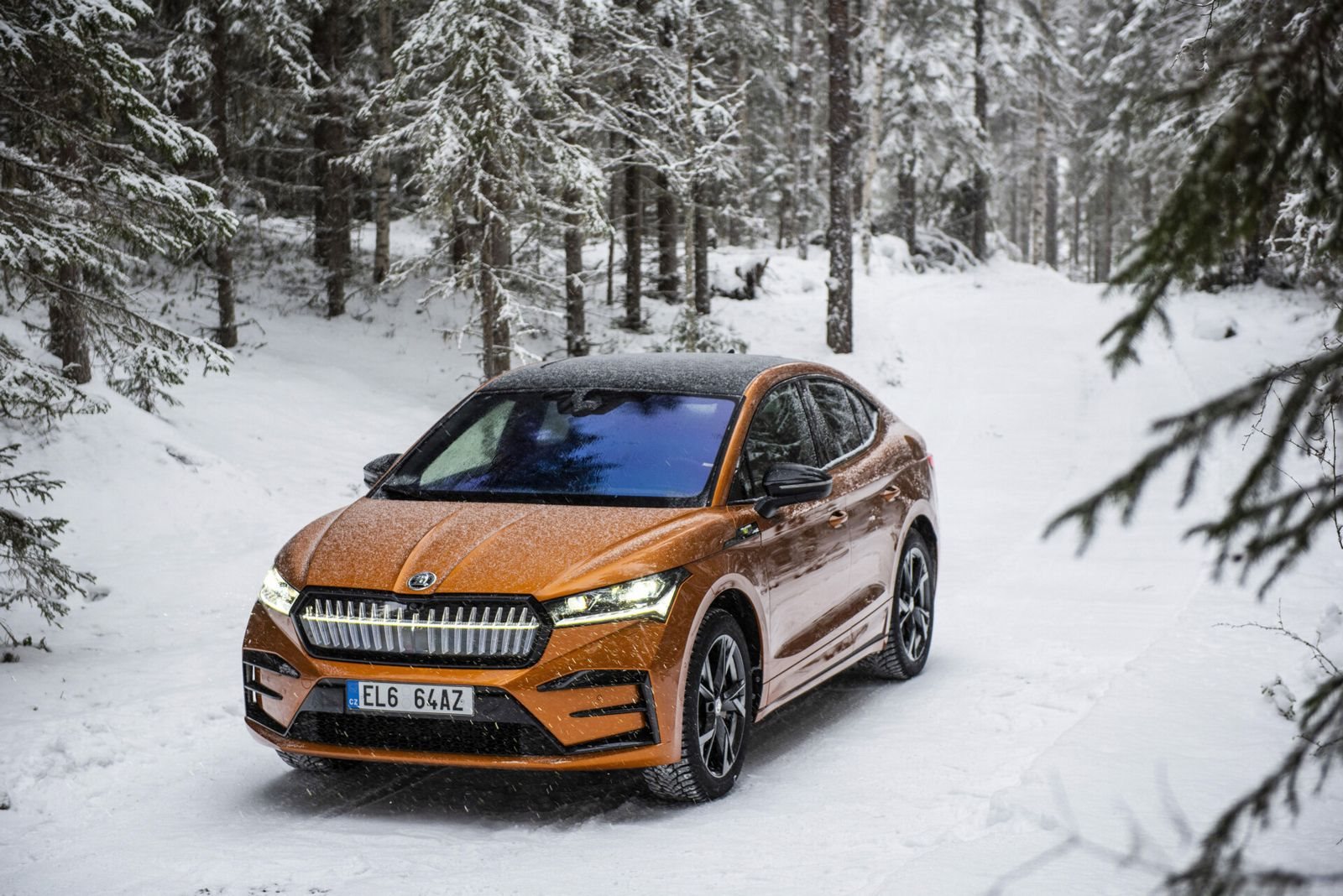 TESTE DOS MODELOS 4X4 DA SKODA SOBRE GELO E NEVE DA SUÉCIA, foto 10