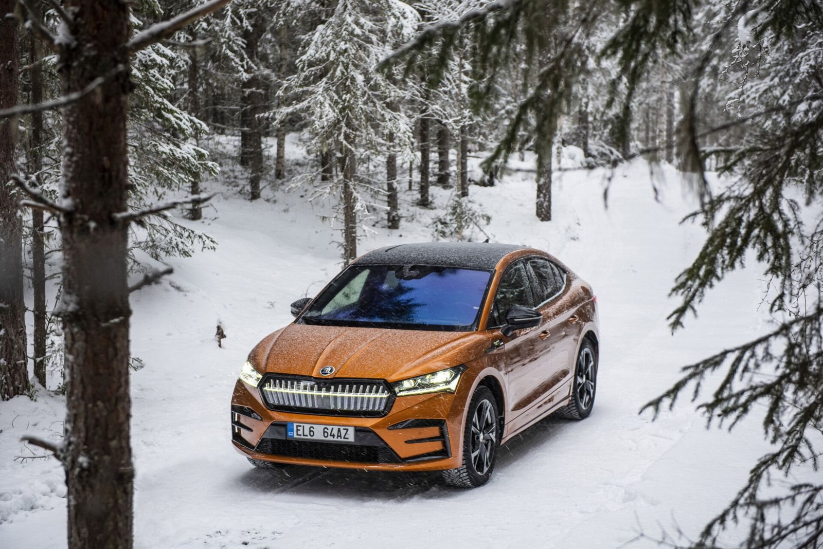 TESTE DOS MODELOS 4X4 DA SKODA SOBRE GELO E NEVE DA SUÉCIA, foto 11