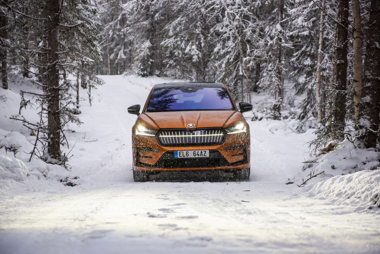 TESTE DOS MODELOS 4X4 DA SKODA SOBRE GELO E NEVE DA SUÉCIA, foto 12