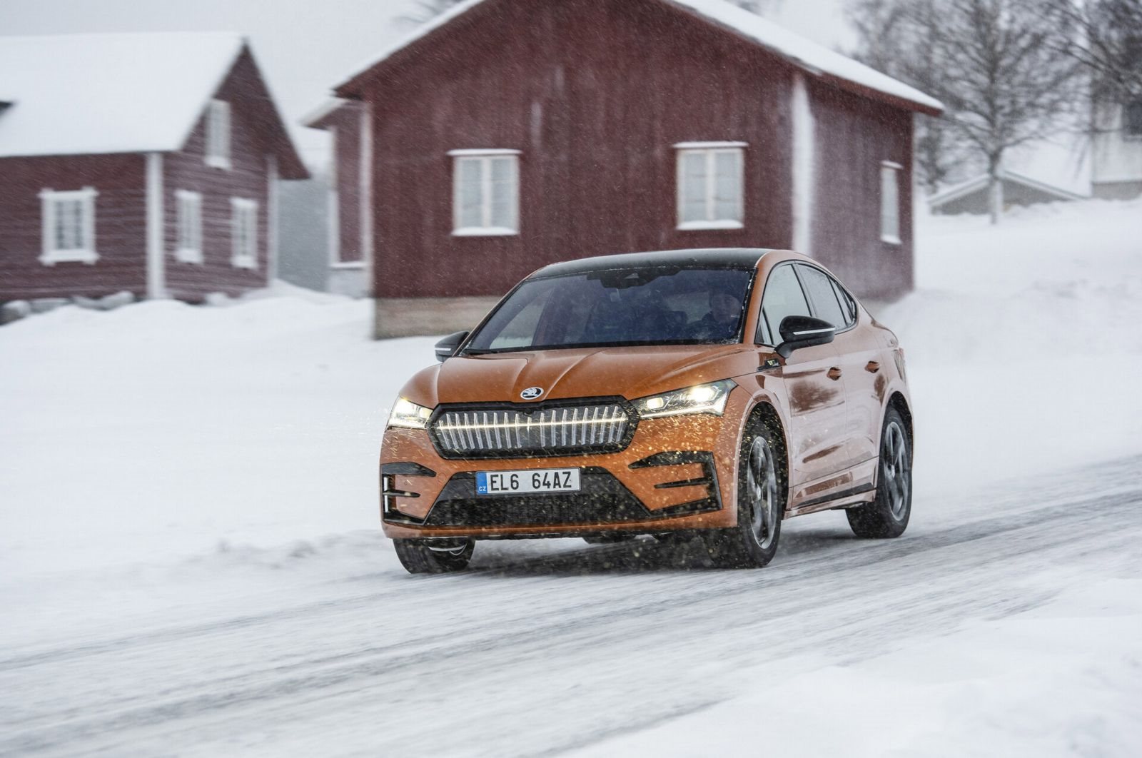 TESTE DOS MODELOS 4X4 DA SKODA SOBRE GELO E NEVE DA SUÉCIA, foto 18