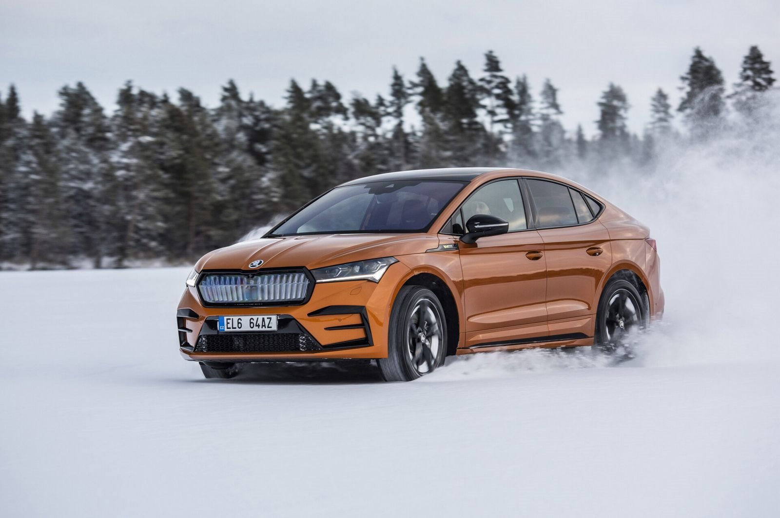 TESTE DOS MODELOS 4X4 DA SKODA SOBRE GELO E NEVE DA SUÉCIA, foto 20