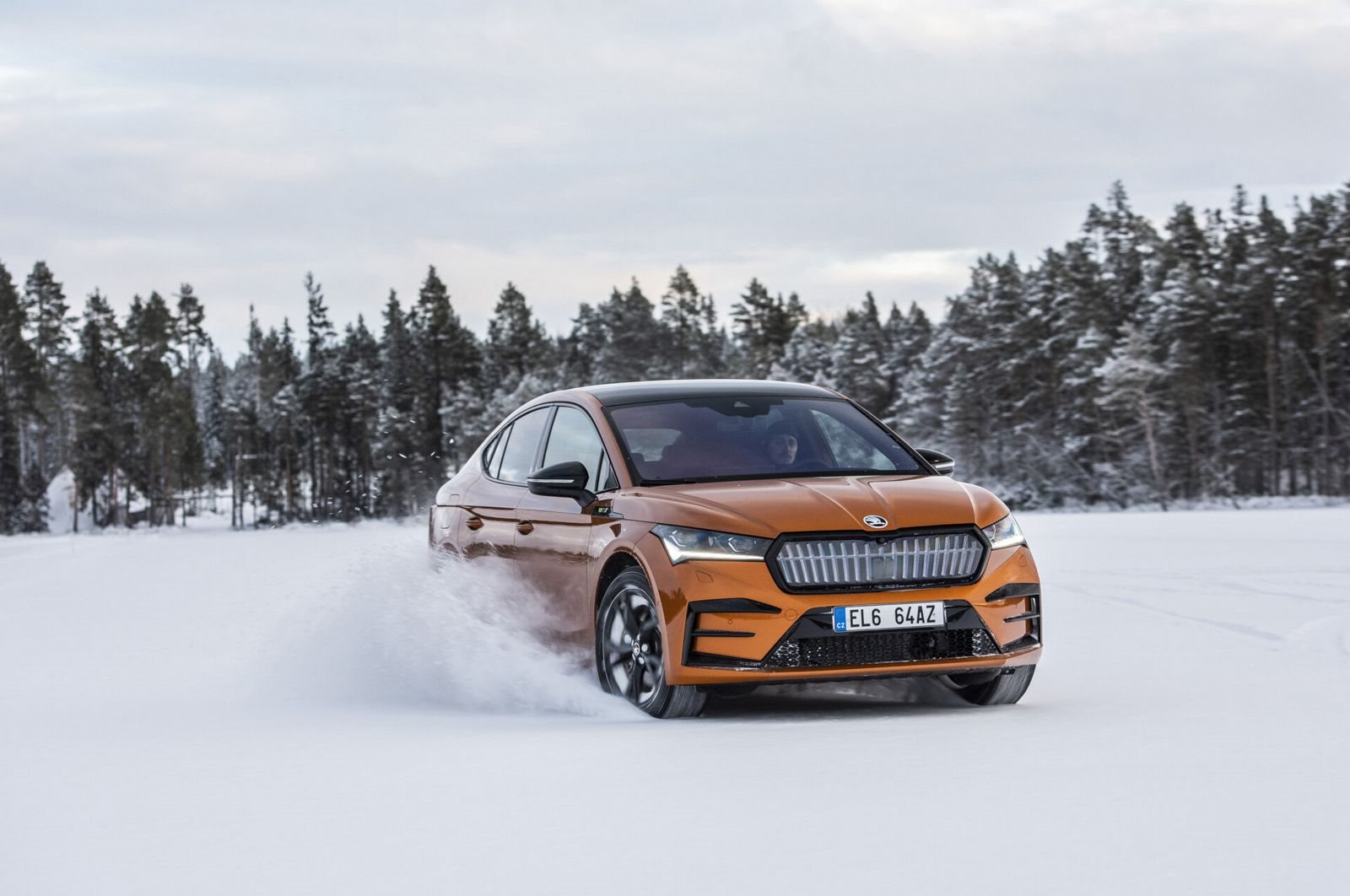 TESTE DOS MODELOS 4X4 DA SKODA SOBRE GELO E NEVE DA SUÉCIA, foto 21