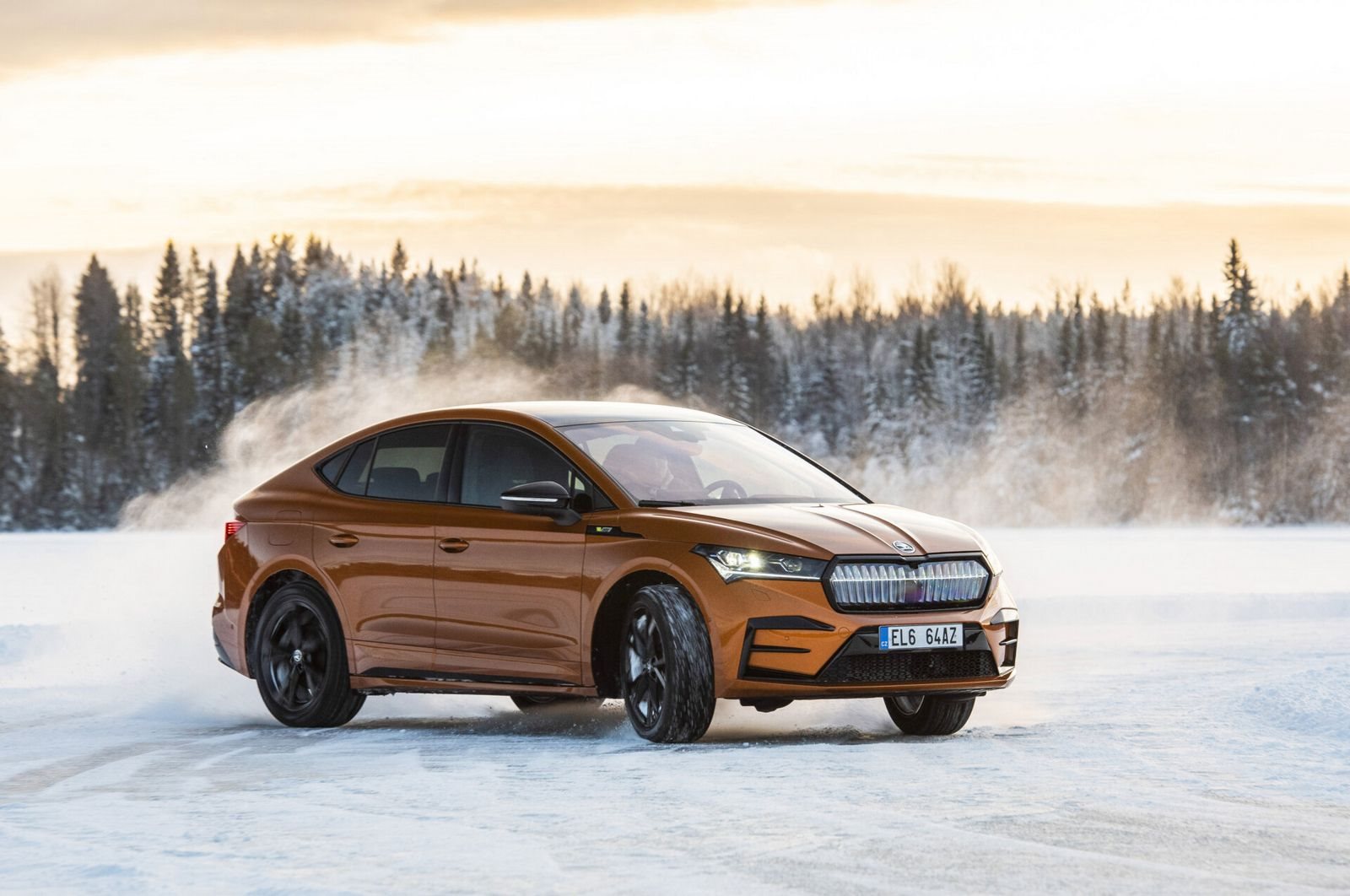 TESTE DOS MODELOS 4X4 DA SKODA SOBRE GELO E NEVE DA SUÉCIA, foto 27