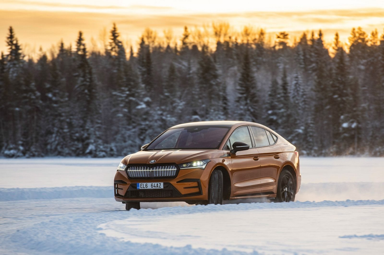 TESTE DOS MODELOS 4X4 DA SKODA SOBRE GELO E NEVE DA SUÉCIA, foto 28