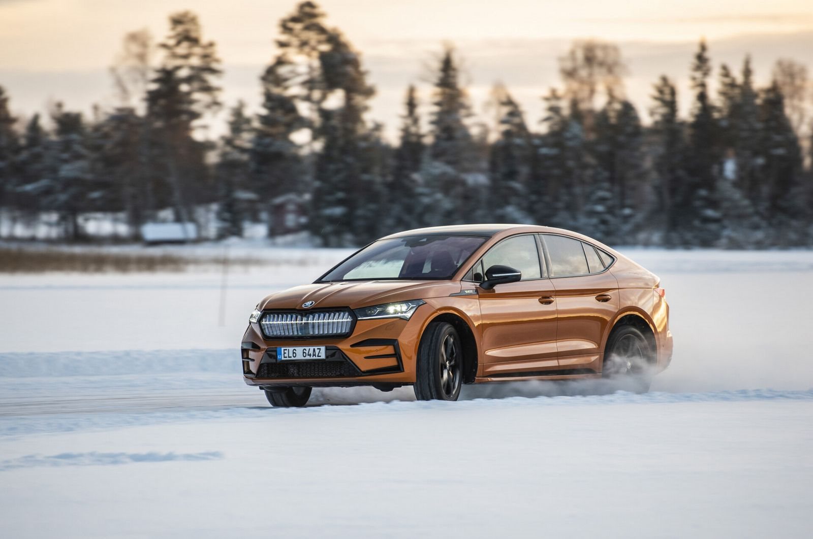 TESTE DOS MODELOS 4X4 DA SKODA SOBRE GELO E NEVE DA SUÉCIA, foto 31