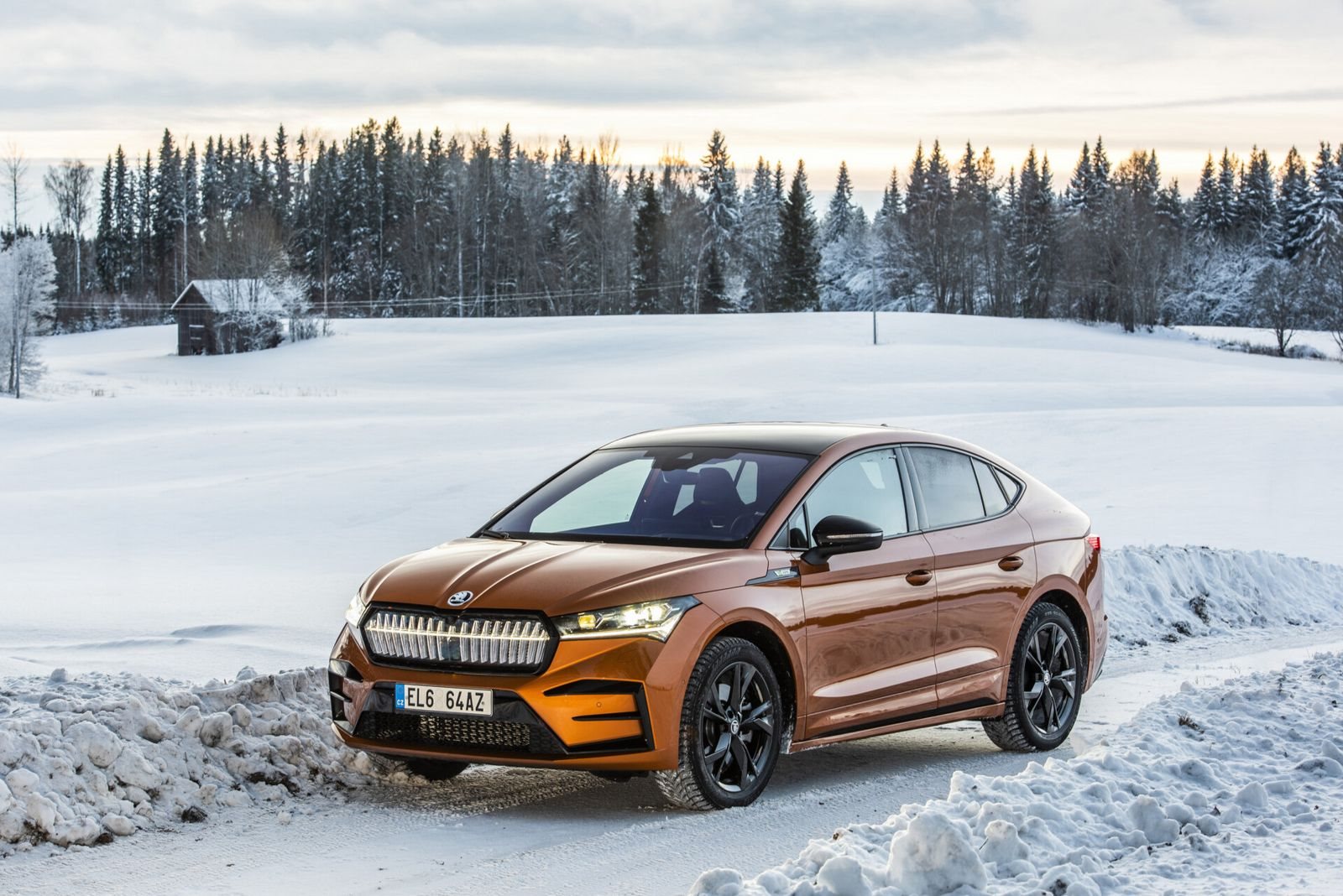 TESTE DOS MODELOS 4X4 DA SKODA SOBRE GELO E NEVE DA SUÉCIA, foto 32