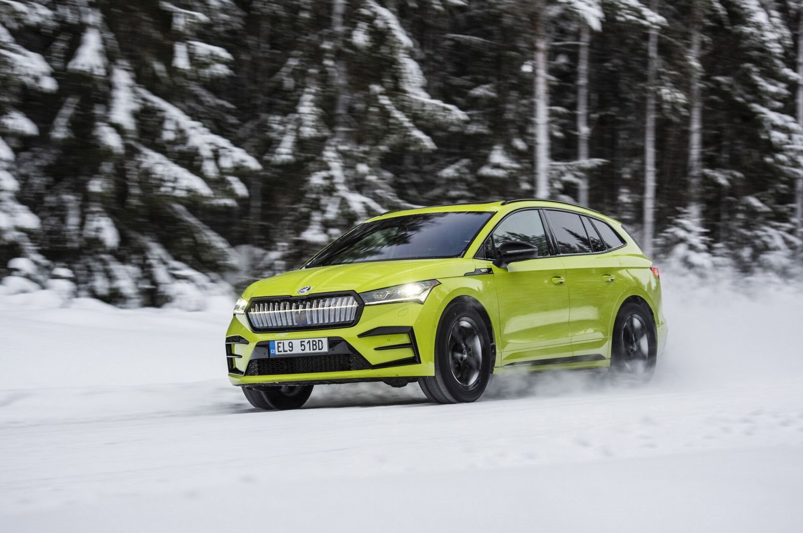 TESTE DOS MODELOS 4X4 DA SKODA SOBRE GELO E NEVE DA SUÉCIA, foto 34