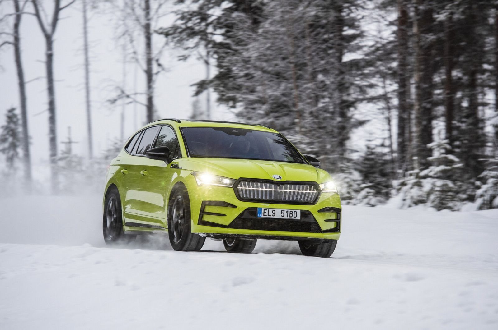 TESTE DOS MODELOS 4X4 DA SKODA SOBRE GELO E NEVE DA SUÉCIA, foto 35