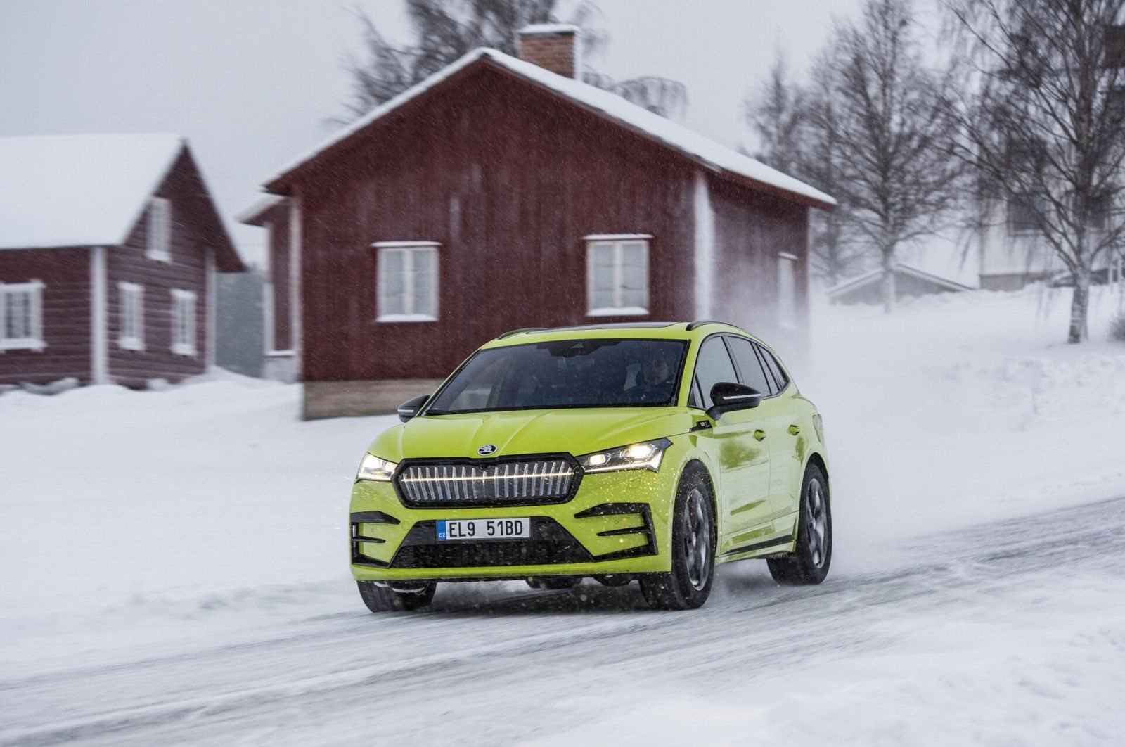 TESTE DOS MODELOS 4X4 DA SKODA SOBRE GELO E NEVE DA SUÉCIA, foto 37