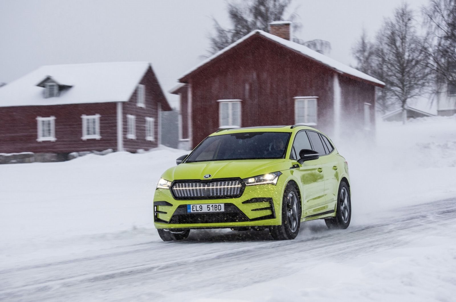 TESTE DOS MODELOS 4X4 DA SKODA SOBRE GELO E NEVE DA SUÉCIA, foto 38