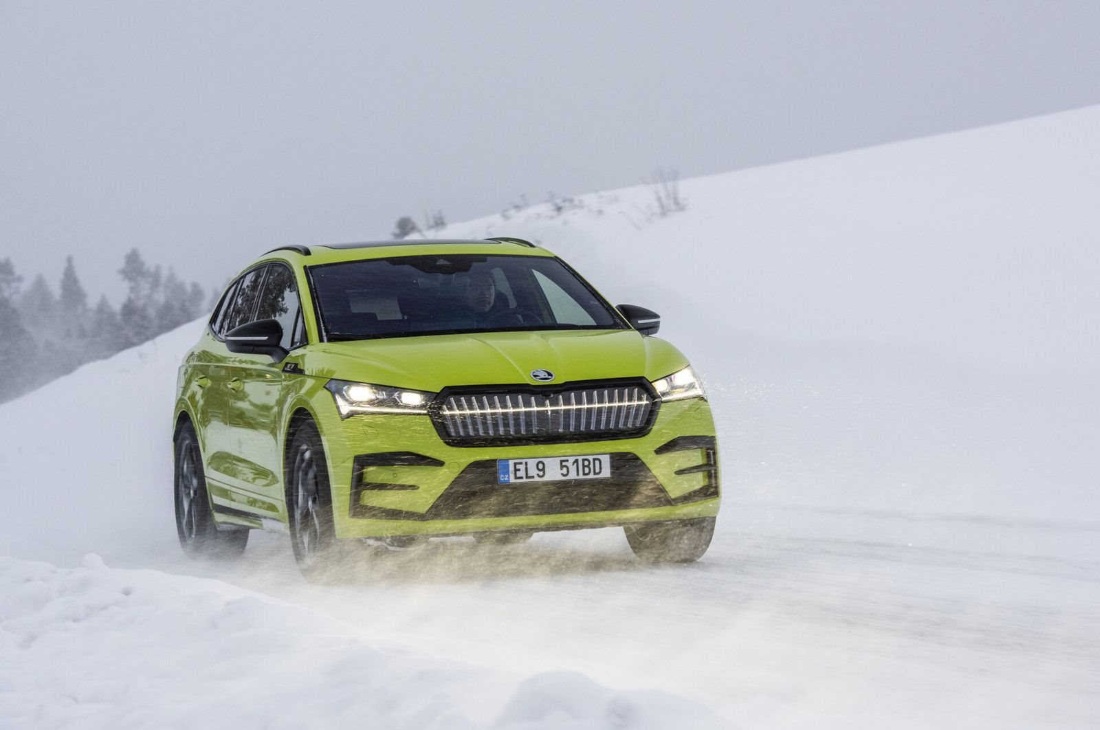 TESTE DOS MODELOS 4X4 DA SKODA SOBRE GELO E NEVE DA SUÉCIA, foto 39
