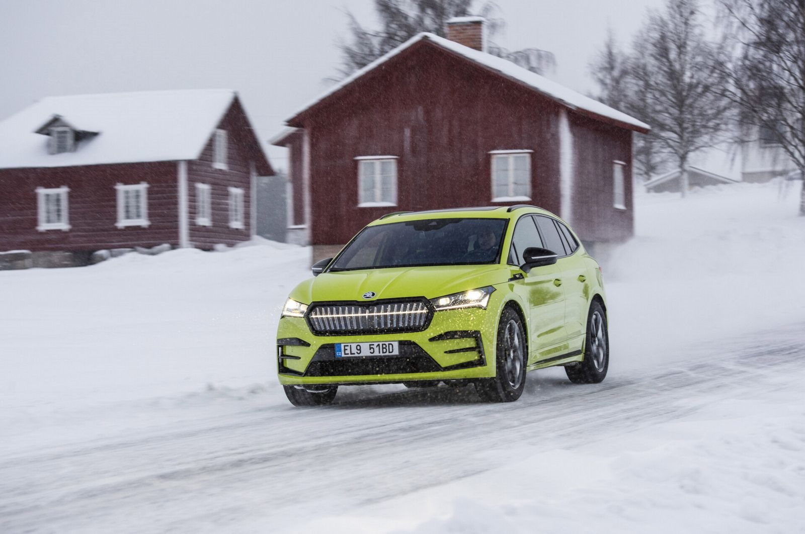 TESTE DOS MODELOS 4X4 DA SKODA SOBRE GELO E NEVE DA SUÉCIA, foto 40