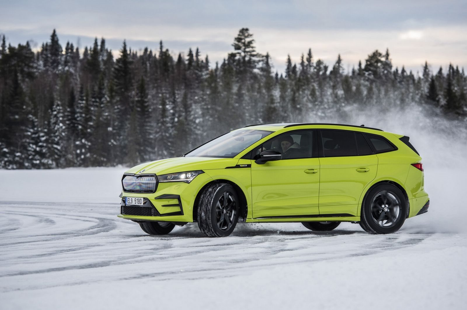 TESTE DOS MODELOS 4X4 DA SKODA SOBRE GELO E NEVE DA SUÉCIA, foto 44