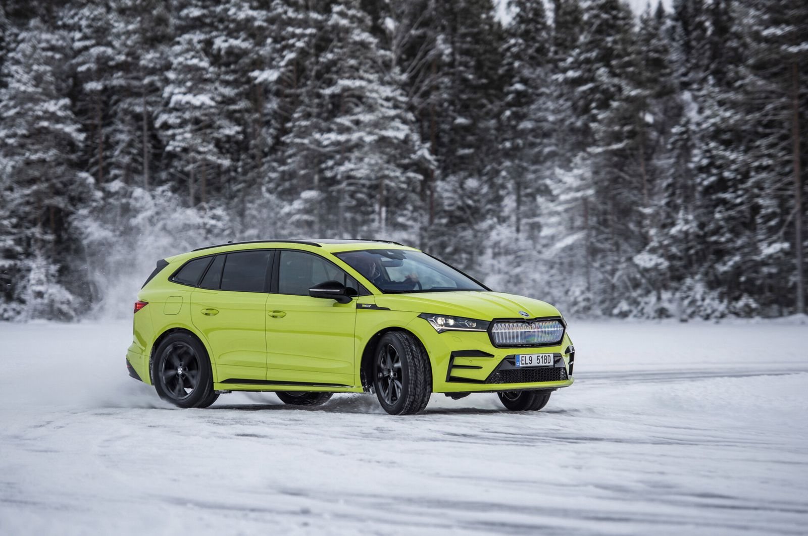 TESTE DOS MODELOS 4X4 DA SKODA SOBRE GELO E NEVE DA SUÉCIA, foto 45