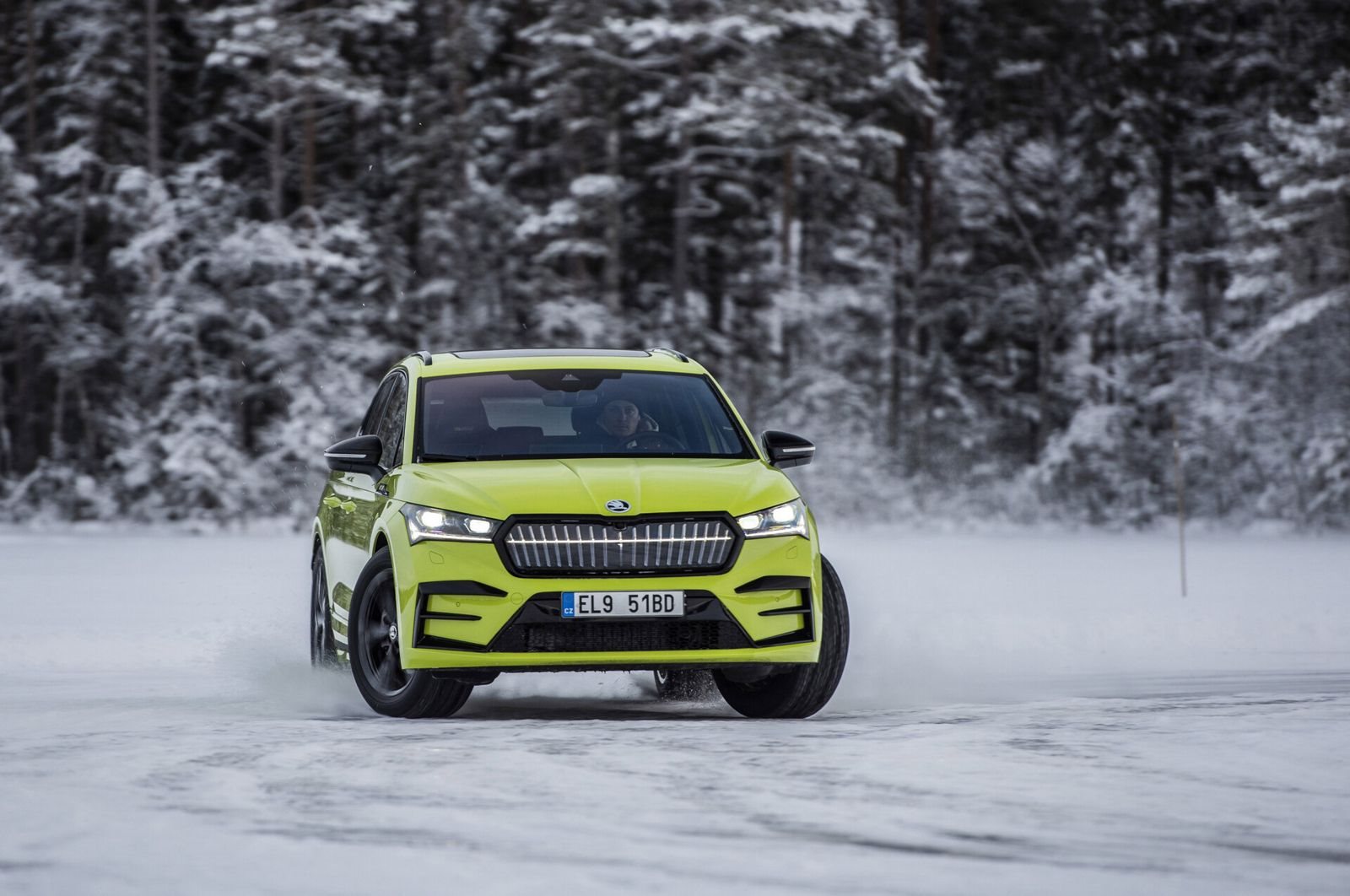 TESTE DOS MODELOS 4X4 DA SKODA SOBRE GELO E NEVE DA SUÉCIA, foto 46