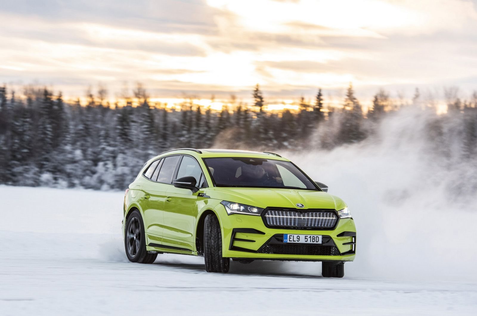 TESTE DOS MODELOS 4X4 DA SKODA SOBRE GELO E NEVE DA SUÉCIA, foto 48