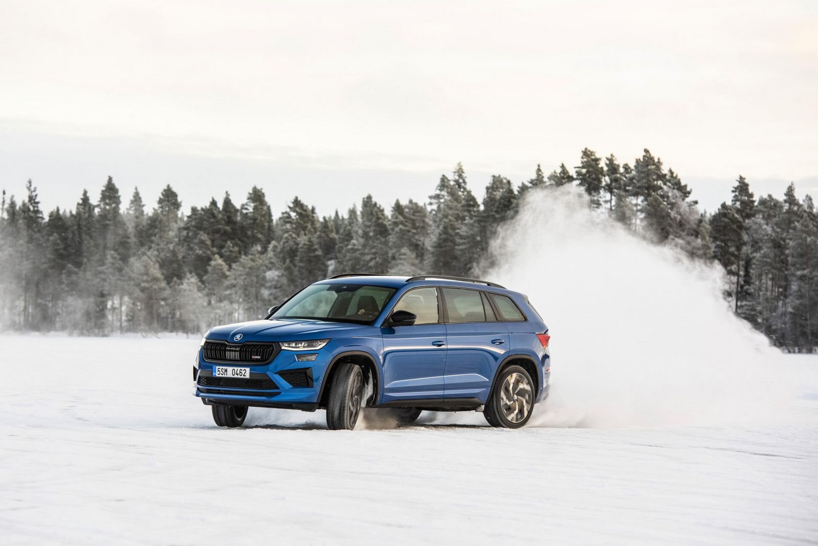 TESTE DOS MODELOS 4X4 DA SKODA SOBRE GELO E NEVE DA SUÉCIA, foto 55