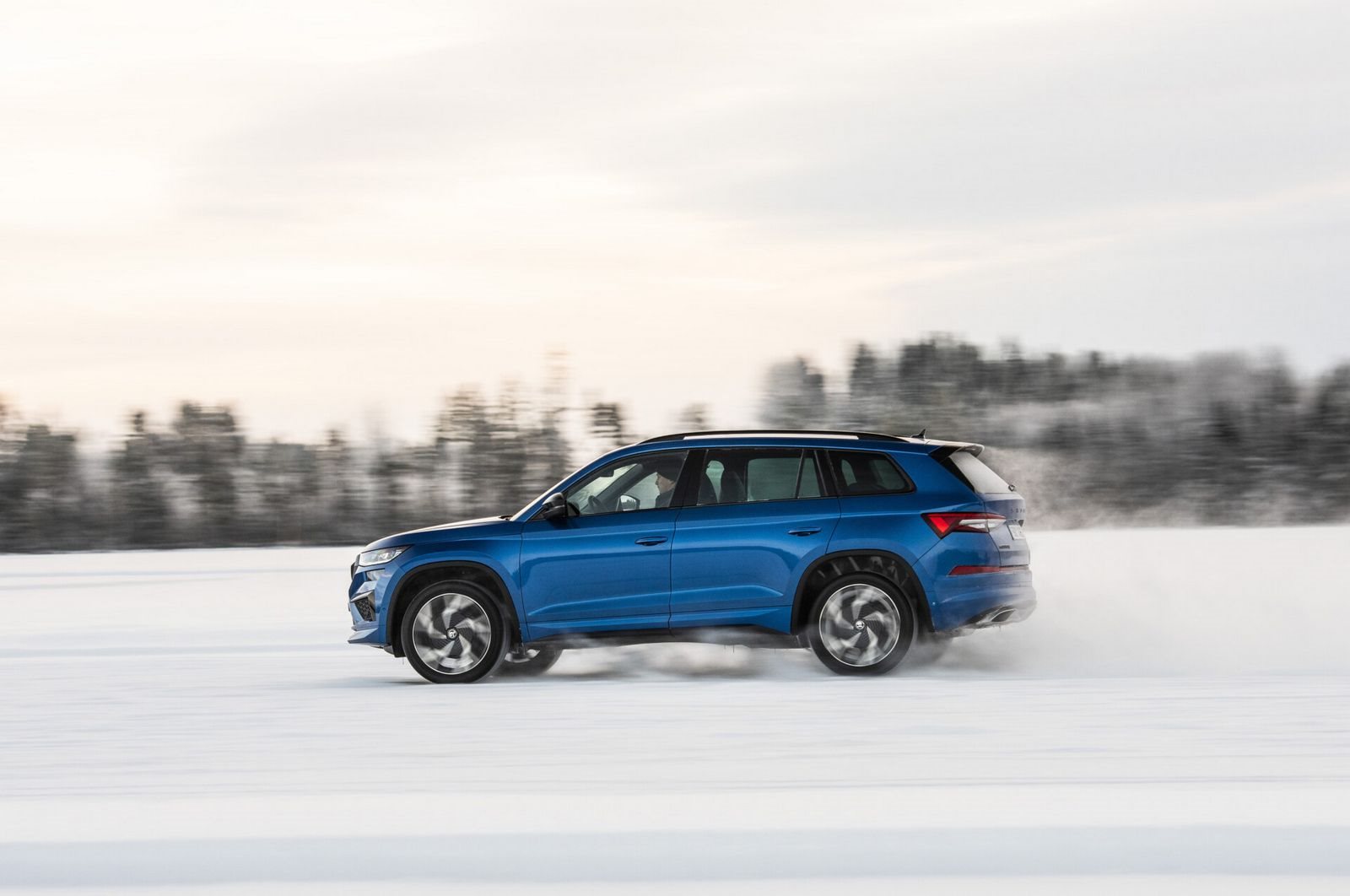 TESTE DOS MODELOS 4X4 DA SKODA SOBRE GELO E NEVE DA SUÉCIA, foto 56