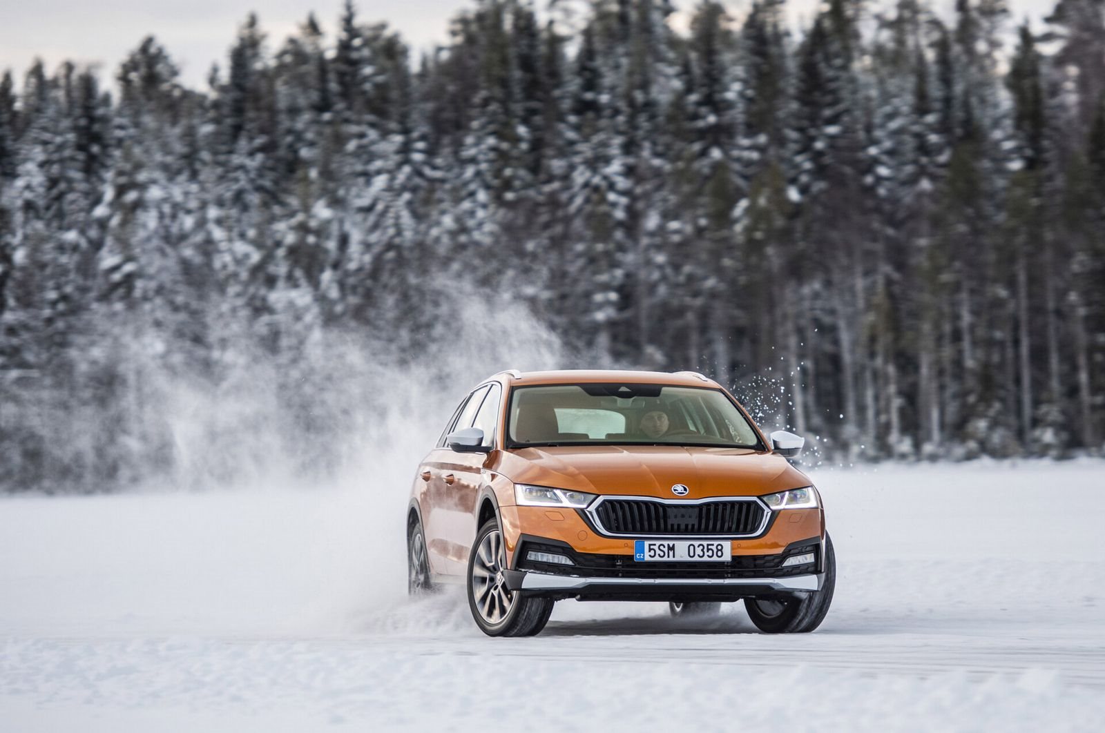 TESTE DOS MODELOS 4X4 DA SKODA SOBRE GELO E NEVE DA SUÉCIA, foto 69