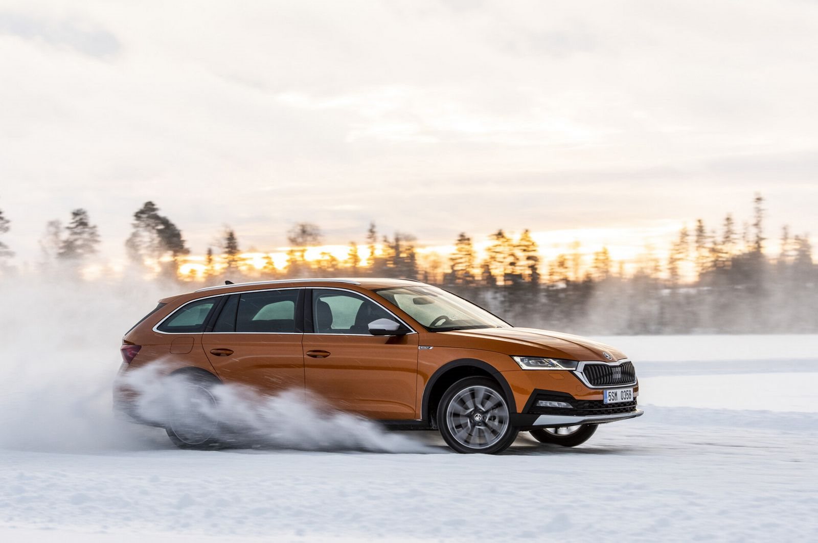 TESTE DOS MODELOS 4X4 DA SKODA SOBRE GELO E NEVE DA SUÉCIA, foto 72