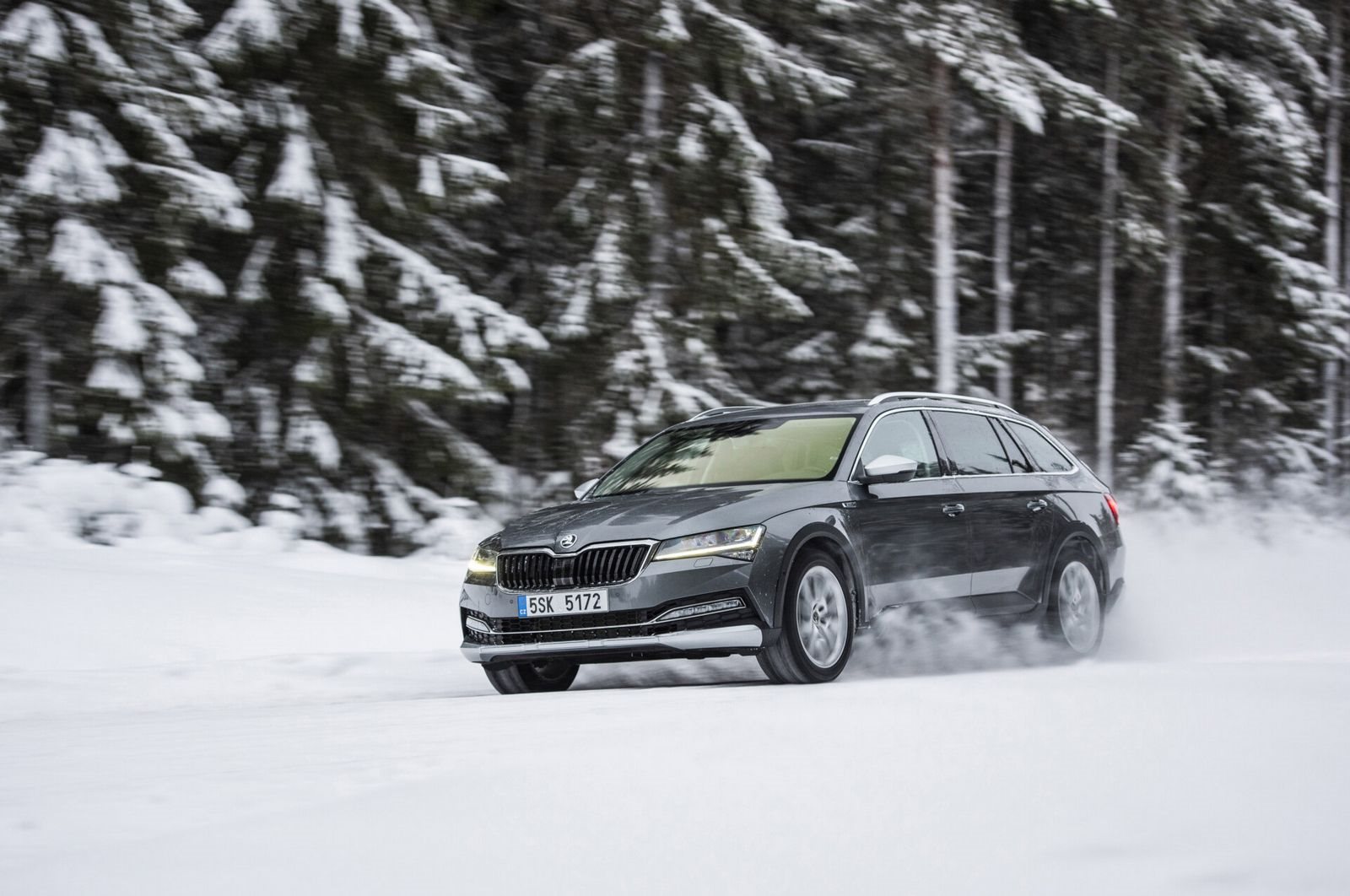TESTE DOS MODELOS 4X4 DA SKODA SOBRE GELO E NEVE DA SUÉCIA, foto 78