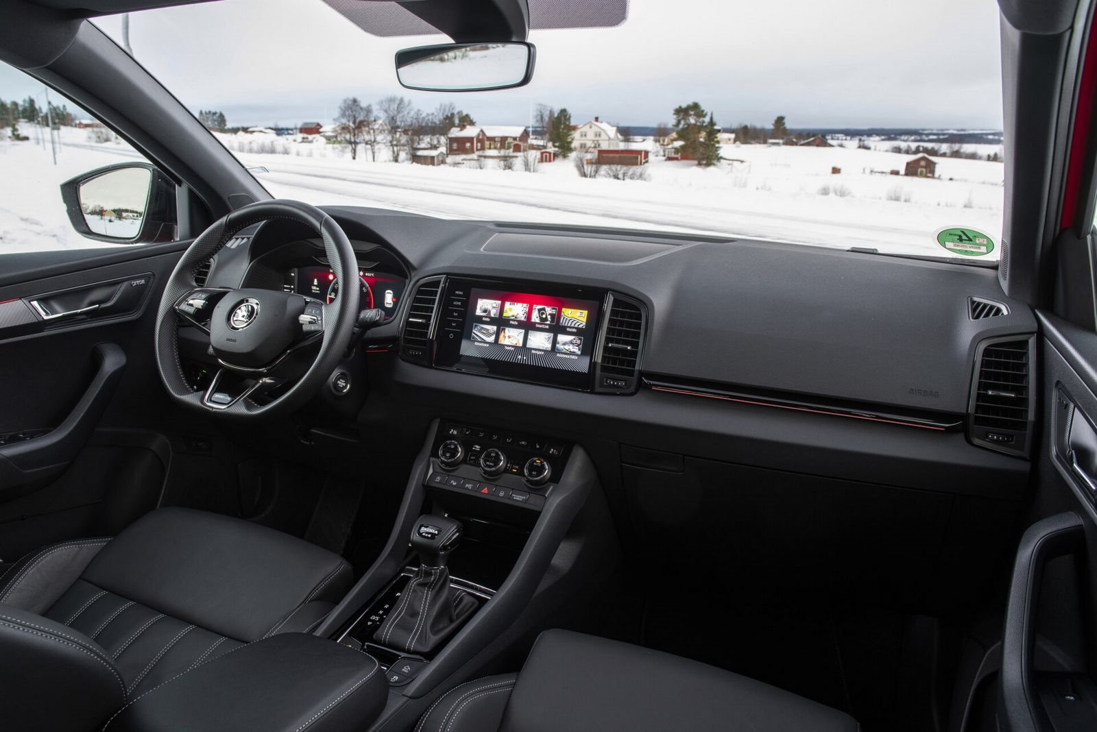 TESTE DOS MODELOS 4X4 DA SKODA SOBRE GELO E NEVE DA SUÉCIA, foto 87