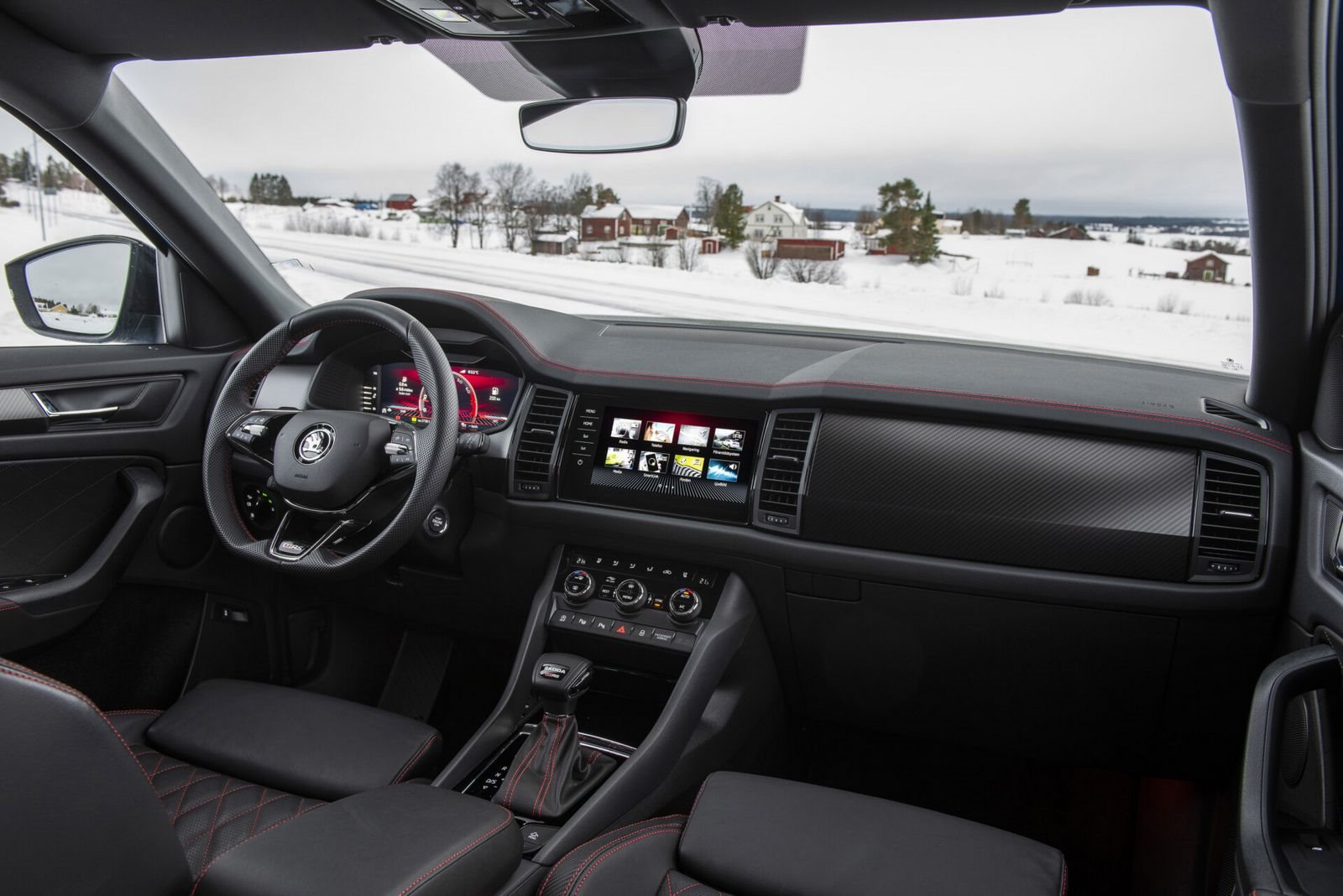 TESTE DOS MODELOS 4X4 DA SKODA SOBRE GELO E NEVE DA SUÉCIA, foto 88