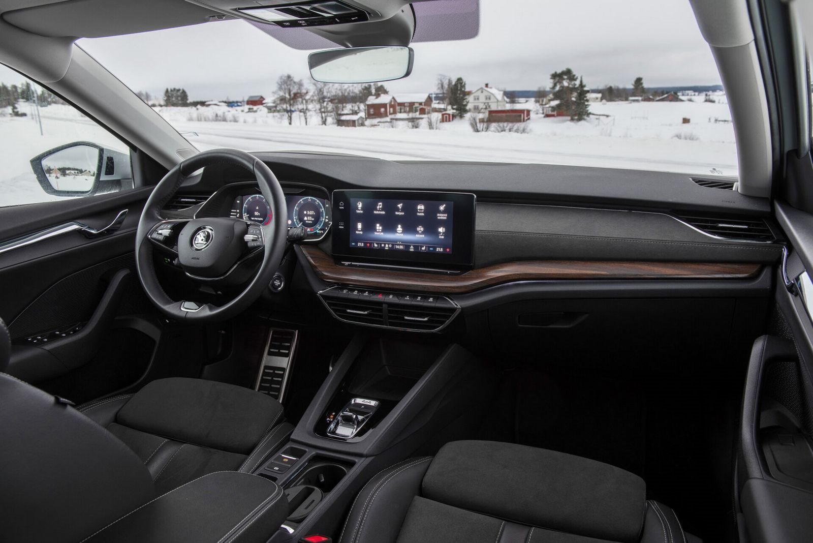 TESTE DOS MODELOS 4X4 DA SKODA SOBRE GELO E NEVE DA SUÉCIA, foto 89